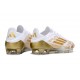 adidas F50 Elite FG Firm Ground Ftwr White Gold Met