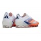 adidas F50 Elite FG Firm Ground Advancement - White Solar Red Lucid Blue