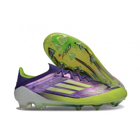 adidas F50 Elite FG Firm Ground Unity Purple Solar Yellow