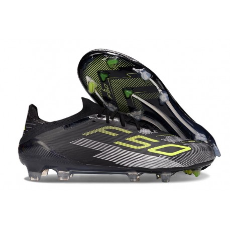 adidas F50 Elite FG Firm Ground Black Yellow
