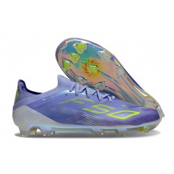 adidas F50 Elite FG Firm Ground Purple Rush Lucid Lemon