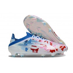 News adidas F50 Elite FG Whie Blue Pink