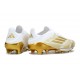 adidas F50+ FG Boots White Gold