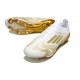 adidas F50+ FG Boots White Gold