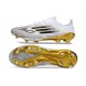 adidas F50+ FG Boots Ftwr White Black Gold Met