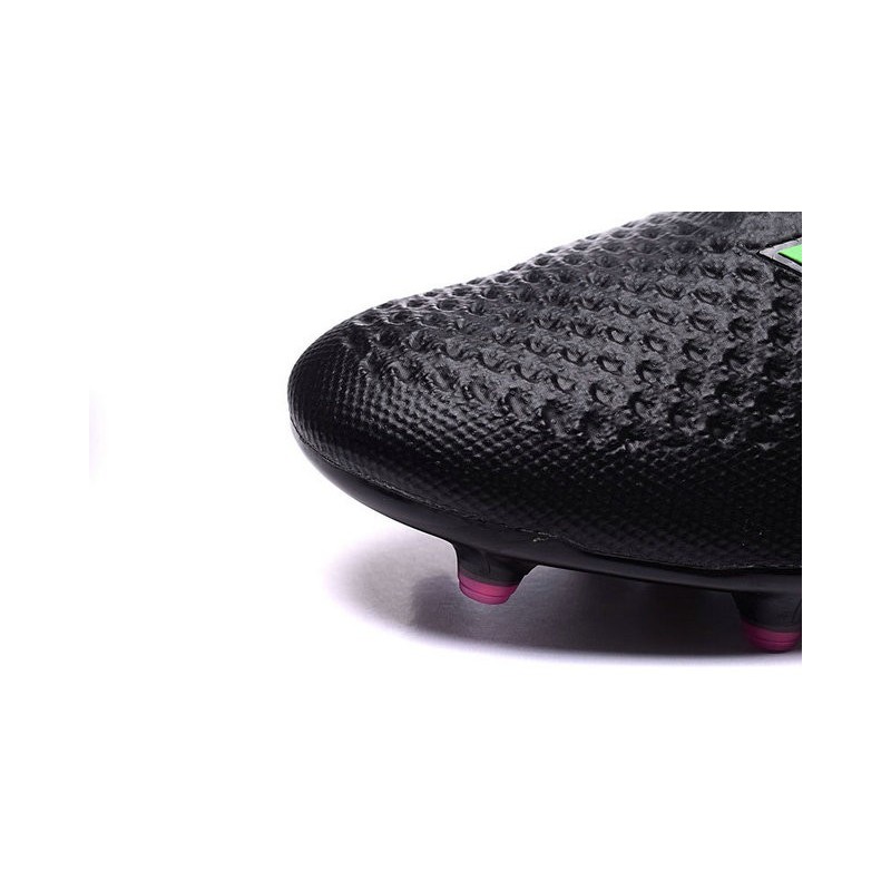 New 2016 adidas Ace16+ Purecontrol FG Soccer Boots Black Green
