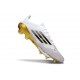 adidas F50+ FG Boots Ftwr White Black Gold Met