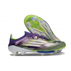 adidas F50+ FG Boots Unity Purple Solar Yellow