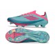 adidas F50+ FG Boots X MESSI Flash Aqua Lucid Pink Lucid Cyan