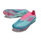 adidas F50+ FG Boots X MESSI Flash Aqua Lucid Pink Lucid Cyan