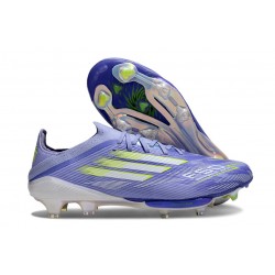 adidas F50+ FG Boots Purple Rush Lucid Lemon
