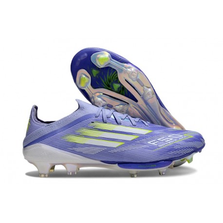 adidas F50+ FG Boots Purple Rush Lucid Lemon