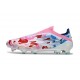 New adidas F50 Laceless Elite FG White Pink Blue
