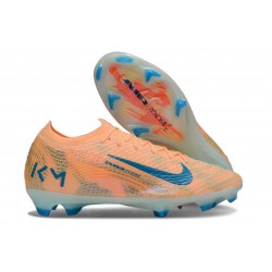 Nike Air Zoom Mercurial Vapor 16 Elite FG Mbappe Orange Blue