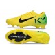 Nike Air Zoom Mercurial Vapor 16 Elite FG KM Yellow Green Black