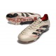 adidas Predator Elite FG Soccer Boots Platin Met Aurora Black Red