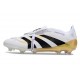 adidas Predator Elite Fold-Over Tongue FG White Core Black Met Gold