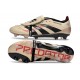 adidas Predator Elite Fold-Over Tongue FG Platin Met Aurora Black Red
