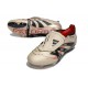 adidas Predator Elite Fold-Over Tongue FG Platin Met Aurora Black Red