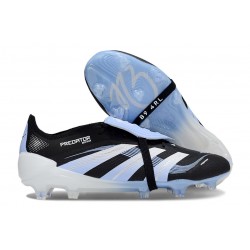 adidas Predator Elite Fold-Over Tongue FG Black White Blue