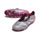adidas Predator Elite Fold-Over Tongue FG Gray White Pink