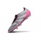 adidas Predator Elite Fold-Over Tongue FG Gray White Pink