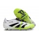 adidas Predator Elite Fold-Over Tongue FG Ftwr White Core Black Lucid Lemon