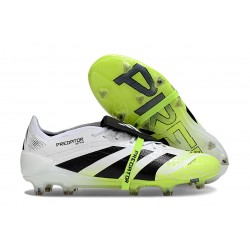adidas Predator Elite Fold-Over Tongue FG Ftwr White Core Black Lucid Lemon