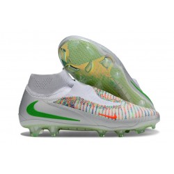 New Nike Phantom 6 Elite DF FG White Green Orange