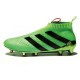 New 2016 adidas Ace16+ Purecontrol FG Soccer Boots Green Black