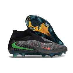 New Nike Phantom 6 Elite DF FG Black Green