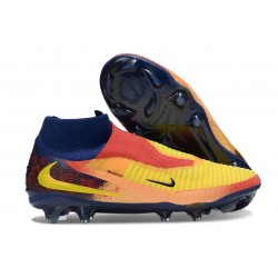 Nike Phantom 6 Elite DF FG X Haaland Laser Orange Lemon Venom Blue Void