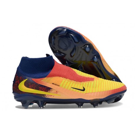 Nike Phantom 6 Elite DF FG X Haaland Laser Orange Lemon Venom Blue Void