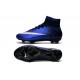 Cristiano Ronaldo Nike Mercurial Superfly 4 FG Shoes Royal Blue Silver