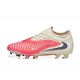 Nike Phantom 6 Elite Low Gras Football Boots Red Beige Black