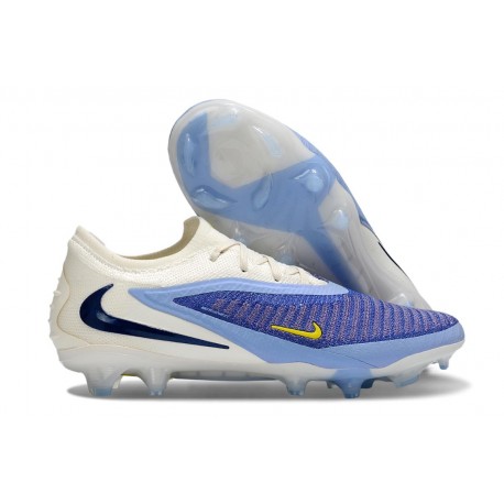Nike Phantom 6 Elite Low Gras Boots Racer Blue White Dark Obsidian
