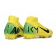 Nike Air Zoom Mercurial Superfly X Elite FG KM Yellow Green Black
