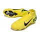 Nike Air Zoom Mercurial Superfly X Elite FG KM Yellow Green Black