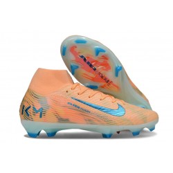 Nike Air Zoom Mercurial Superfly X Elite FG KM Naranja Azul
