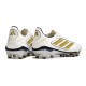adidas Copa Pure III Elite FG Boots White Core Met Gold