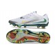 Nike Phantom 6 Elite Low Gras Football Boots White Silver Green