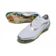 Nike Phantom 6 Elite Low Gras Football Boots White Silver Green