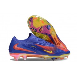 Nike Phantom 6 Elite Low Gras Football Boots Blue Red Yellow
