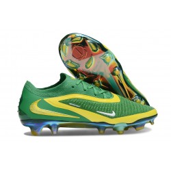 Nike Phantom 6 Elite Low Gras Football Boots Green Yellow