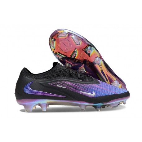 Nike Phantom 6 Elite Low Gras Football Boots Purple Black