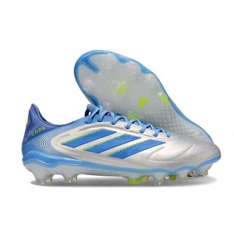 adidas Copa Pure III Elite FG Boots Halo Blue Blue Fusion Lucid Lemon