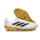 adidas Copa Pure III Elite FG Boots White Core Black Met Gold