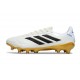 adidas Copa Pure III Elite FG Boots White Core Black Met Gold