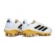 adidas Copa Pure III Elite FG Boots White Core Black Met Gold
