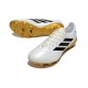 adidas Copa Pure III Elite FG Boots White Core Black Met Gold